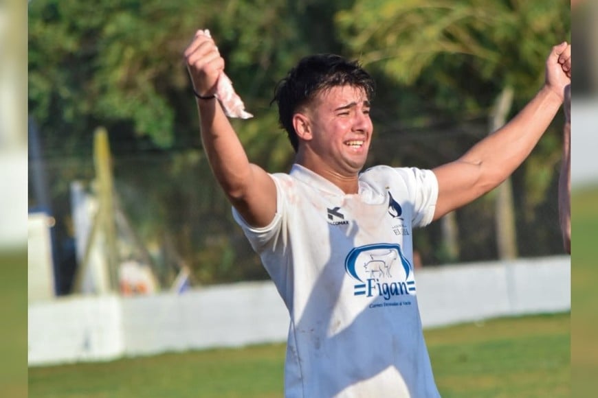 Lautaro Pochón. Autor del gol que abrió el camino a la victoria.