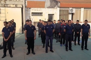 Curso de Formación Didáctica y Pedagógica 1 para Bomberos de la Regional 2. Crédito: Lusi Verón