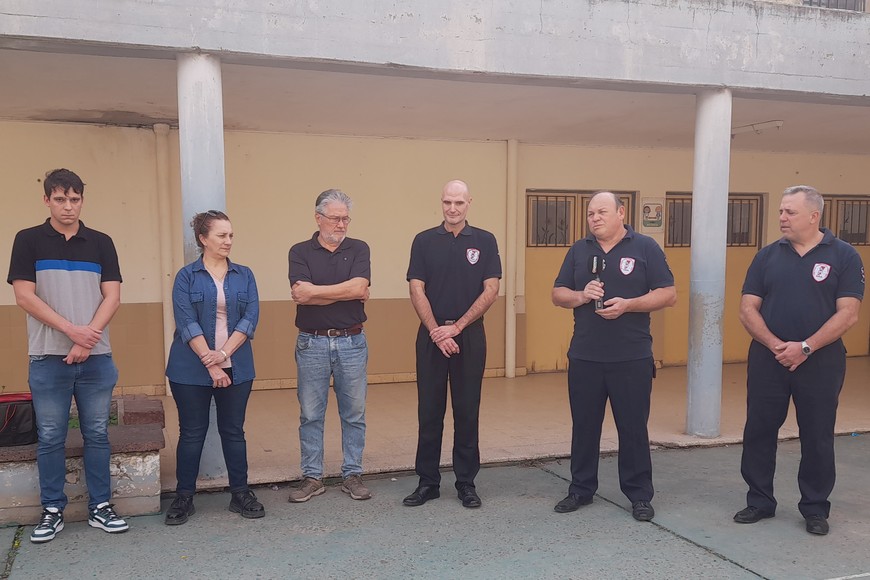 Curso de Formación Didáctica y Pedagógica 1 para Bomberos de la Regional 2. Crédito: Lusi Verón