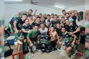 Gran primer triunfo como visitante del Verde.