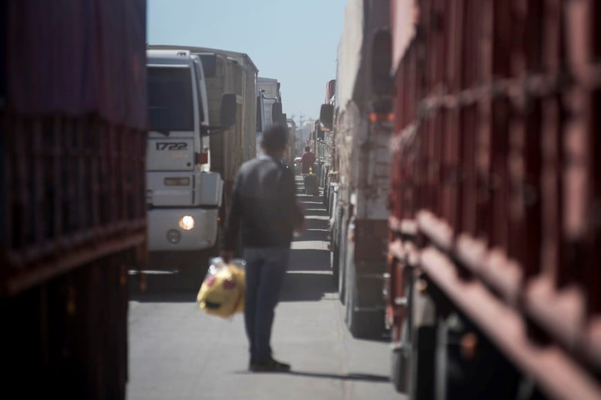 El "impacto urbano" en Villa La Ribera se evitará con el nuevo empalme de la RP91 a los puertos de Timbúes. Crédito: Marcelo Manera