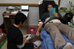 Donar sangre, un gesto altruista que salva vidas.
Foto: Archivo