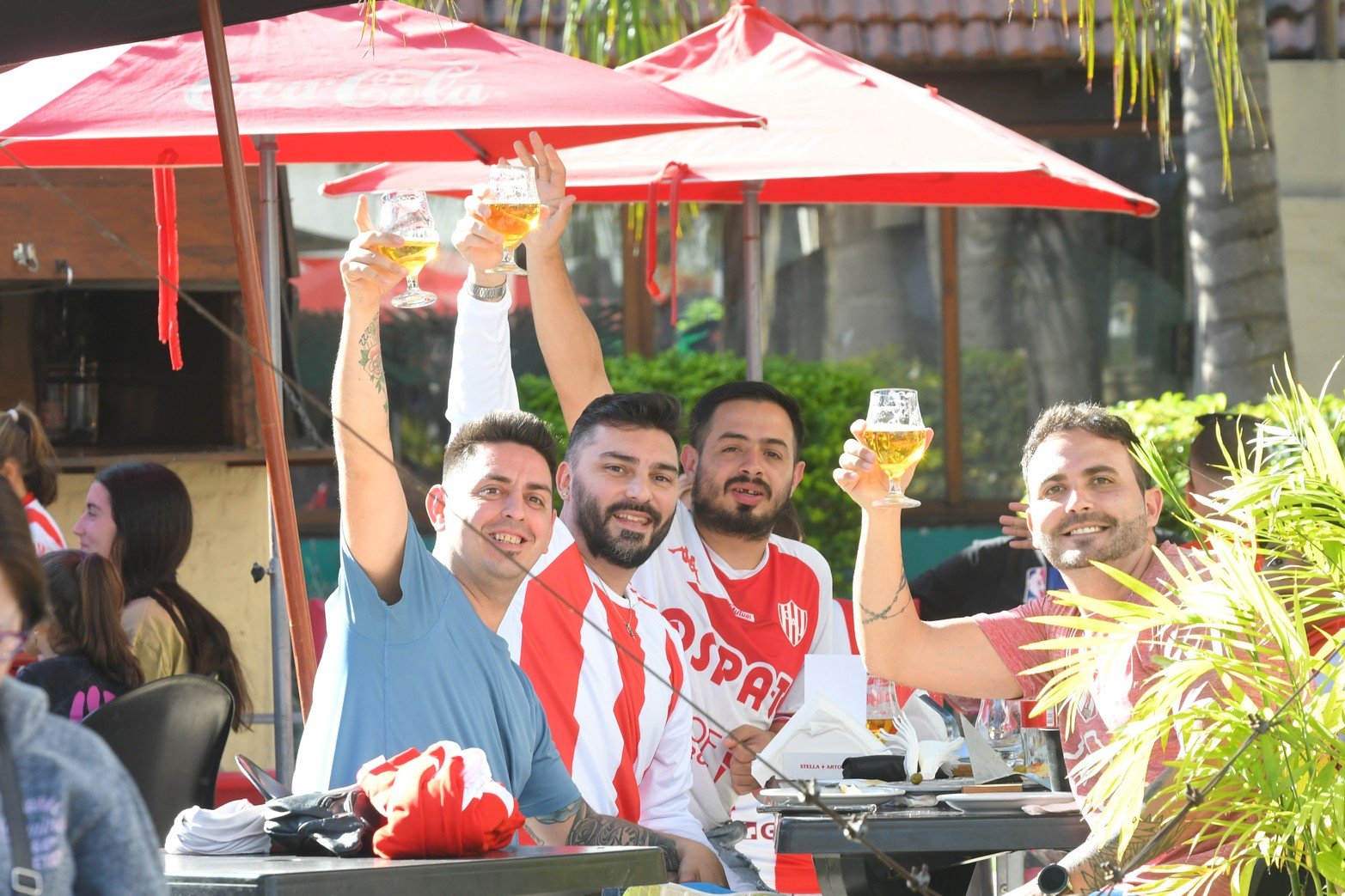 Los hinchas de Unión vivieron un partidazo ganándole a San Lorenzo por 2 a 1.