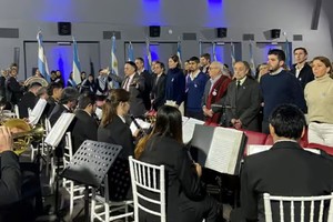 El intendente Leonel Chiarella encabezó la actividad.