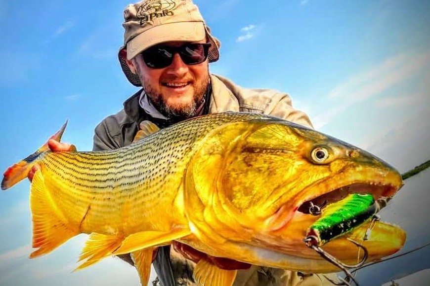 La pesca deportiva, uno de los grandes atractivos. Foto: Gentileza
