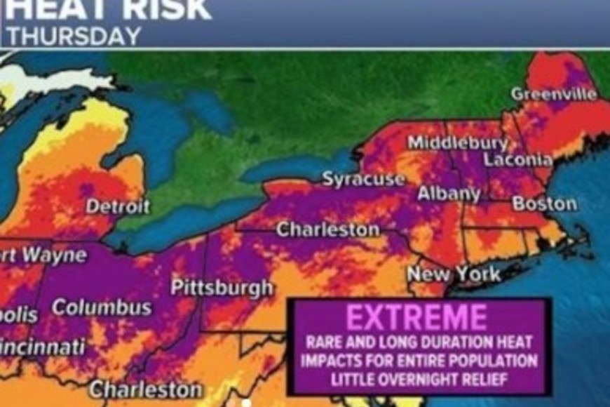 Las autoridades meteorológicas y de salud pública han emitido advertencias a medida que se aproxima esta ola de calor. E