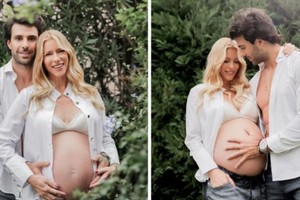 Nicole Neumann fue mamá por cuarta vez.