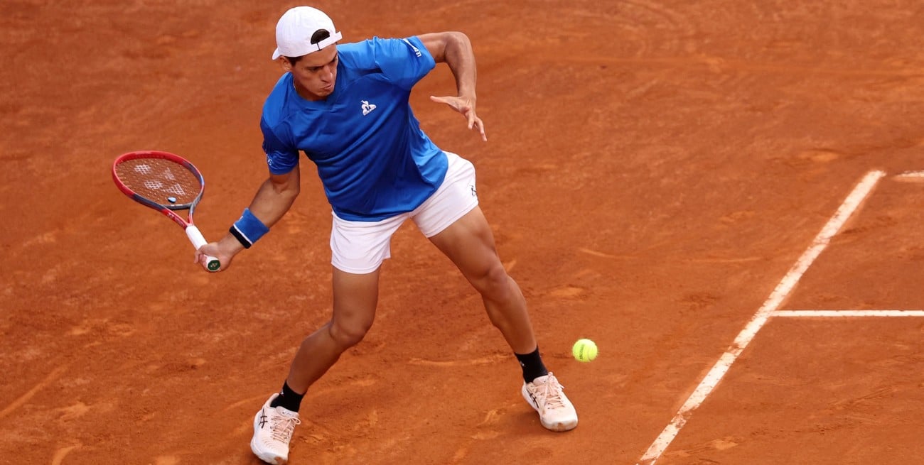 Hoy por hoy, Sebastián Baez es el mejor rankeado de los tenistas argentinos. Créditos: REUTERS.
