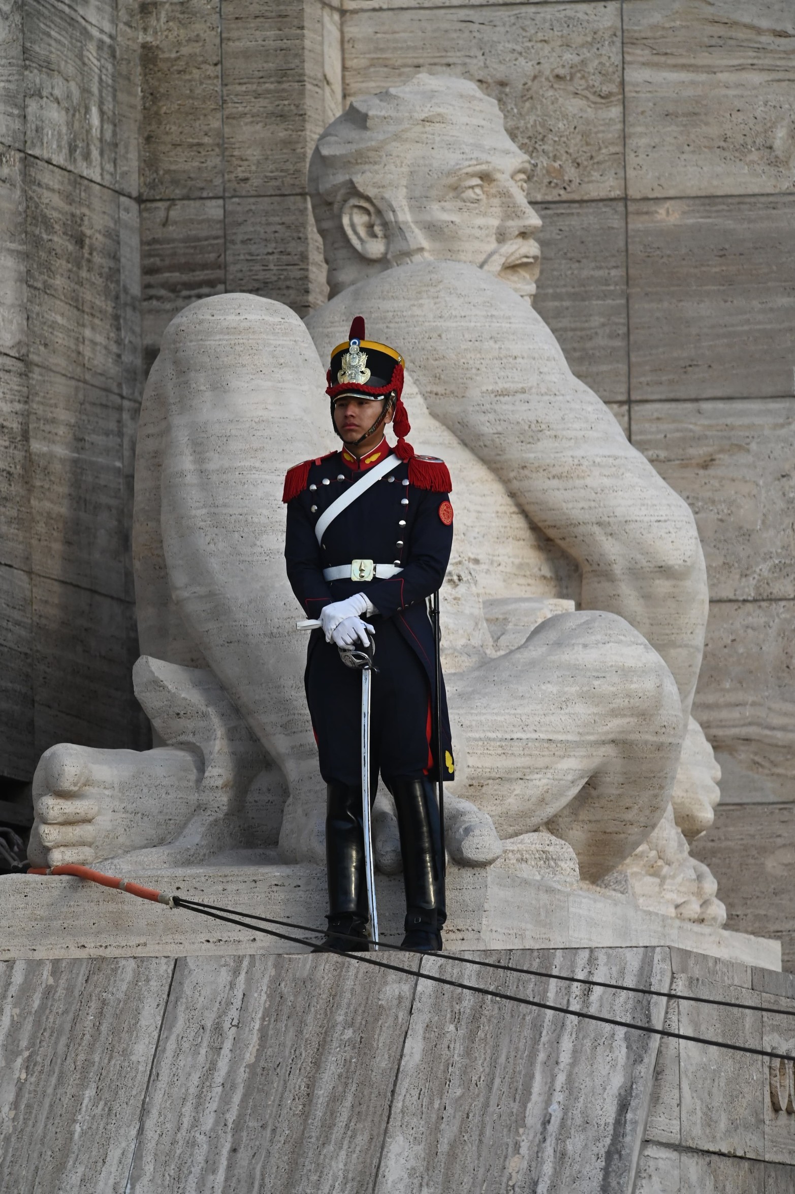 Acto por el Día de la Bandera.