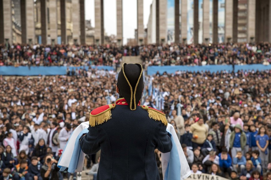Jura a la bandera 2024. Ciudad de Rosario.