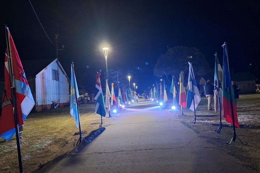 La actividad fue organizada por el Ente Cultural Santafesino con colaboración de la comuna local.