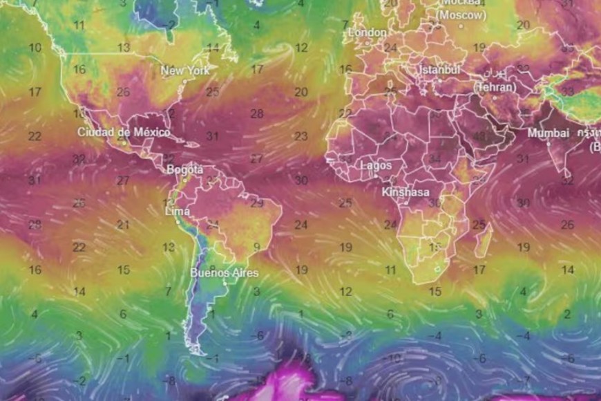 El mapa que se viralizó.