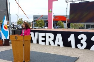 Mitre destacó el trabajo de los primeros verenses de la historia. Crédito: El Litoral