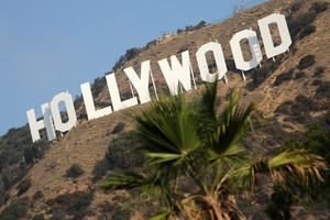 FILE PHOTO: The Hollywood sign is seen in Hollywood, Los Angeles, California, U.S. October 19, 2017. REUTERS/Lucy Nicholson/File Photo