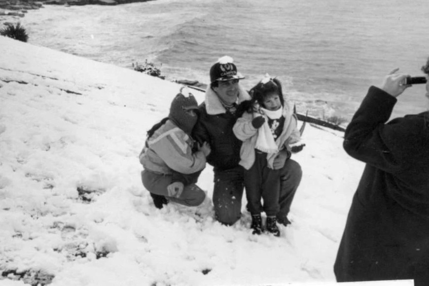 La nevada del 1° de agosto de 1991.