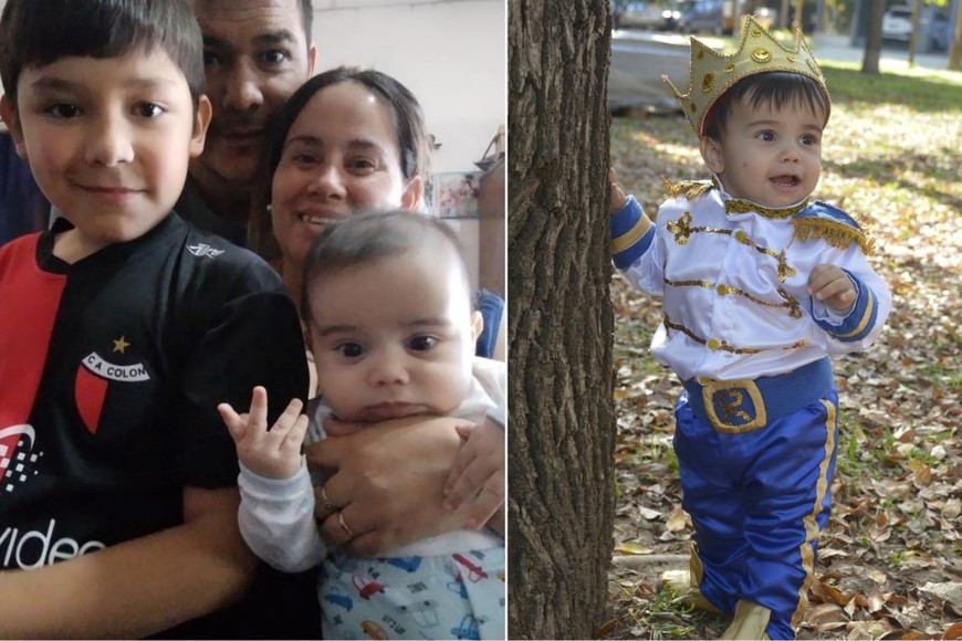 La familia de Ivón, Sergio, Estefano y el pequeño Ignacio, finalmente completa tras superar  desafíos en su camino.