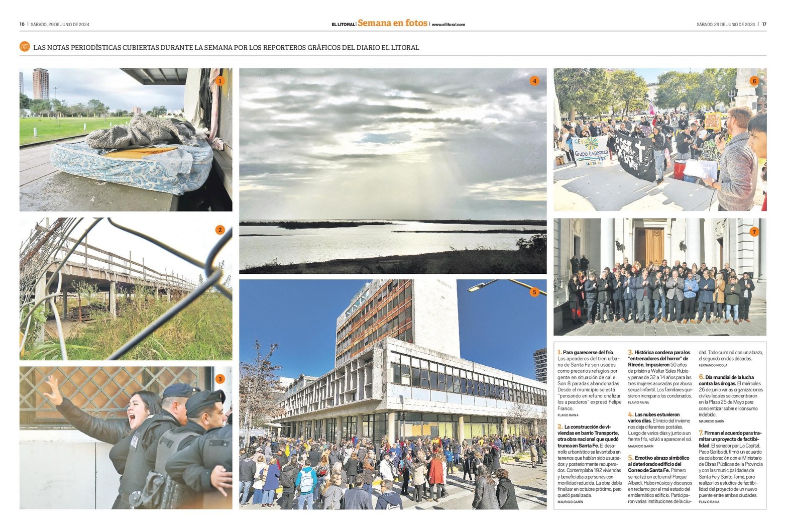 Semana en fotos edición impresa