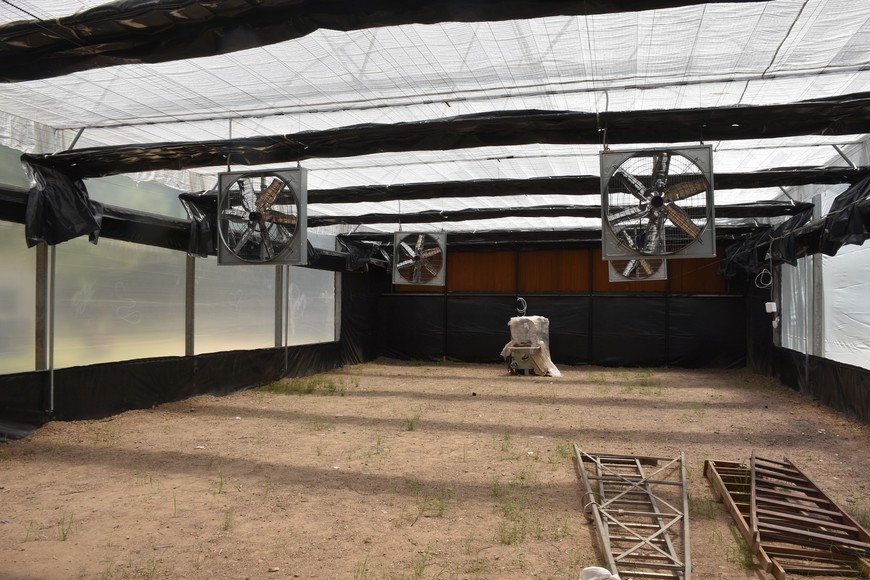 El secadero que se construyó durante la gestión gubernamental provincial anterior en Monte Vera. Mauricio Garín (Archivo).