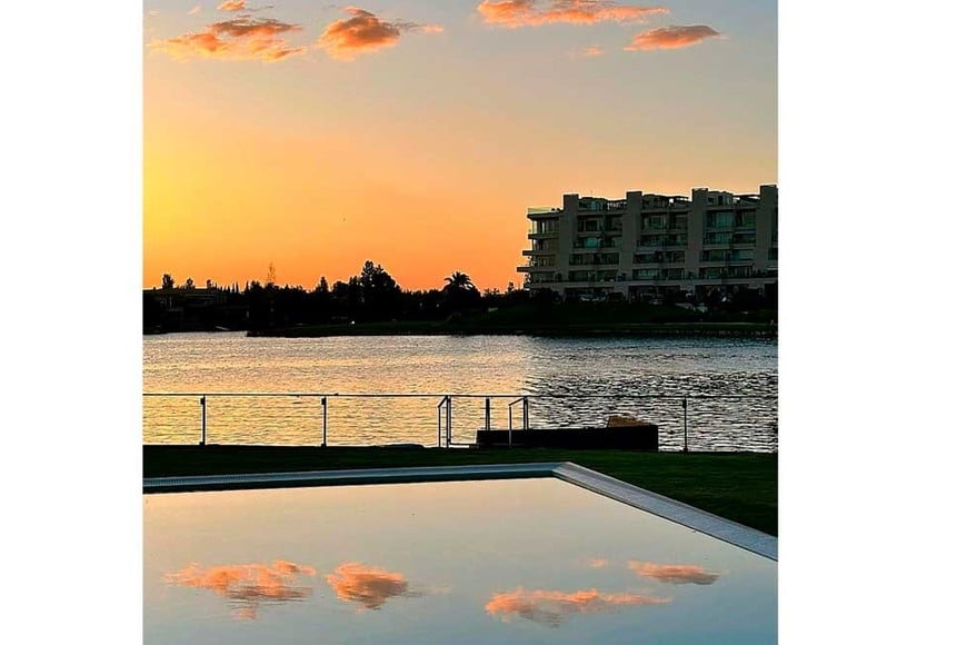 El lago de la polémica.