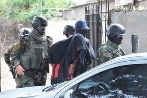 Brian Ríos fue arrestado el año pasado en el marco de un impresionante operativo policial. Archivo