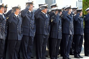 En 214 años han pasado muchos oficiales que sirvieron al pueblo argentino. Foto: Guillermo Di Salvatore.