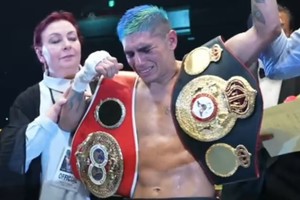 El boxeador argentino Fernando “Pumita” Martínez escribió este domingo una nueva página dorada en el deporte nacional.