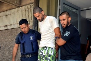 Gil Pereg, al momento de su detención.