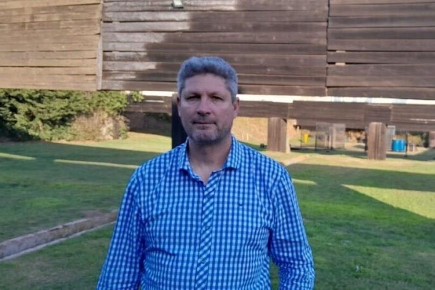 Arístides Ravasio, presidente de Tiro Federal Argentino. Foto: Gentileza  