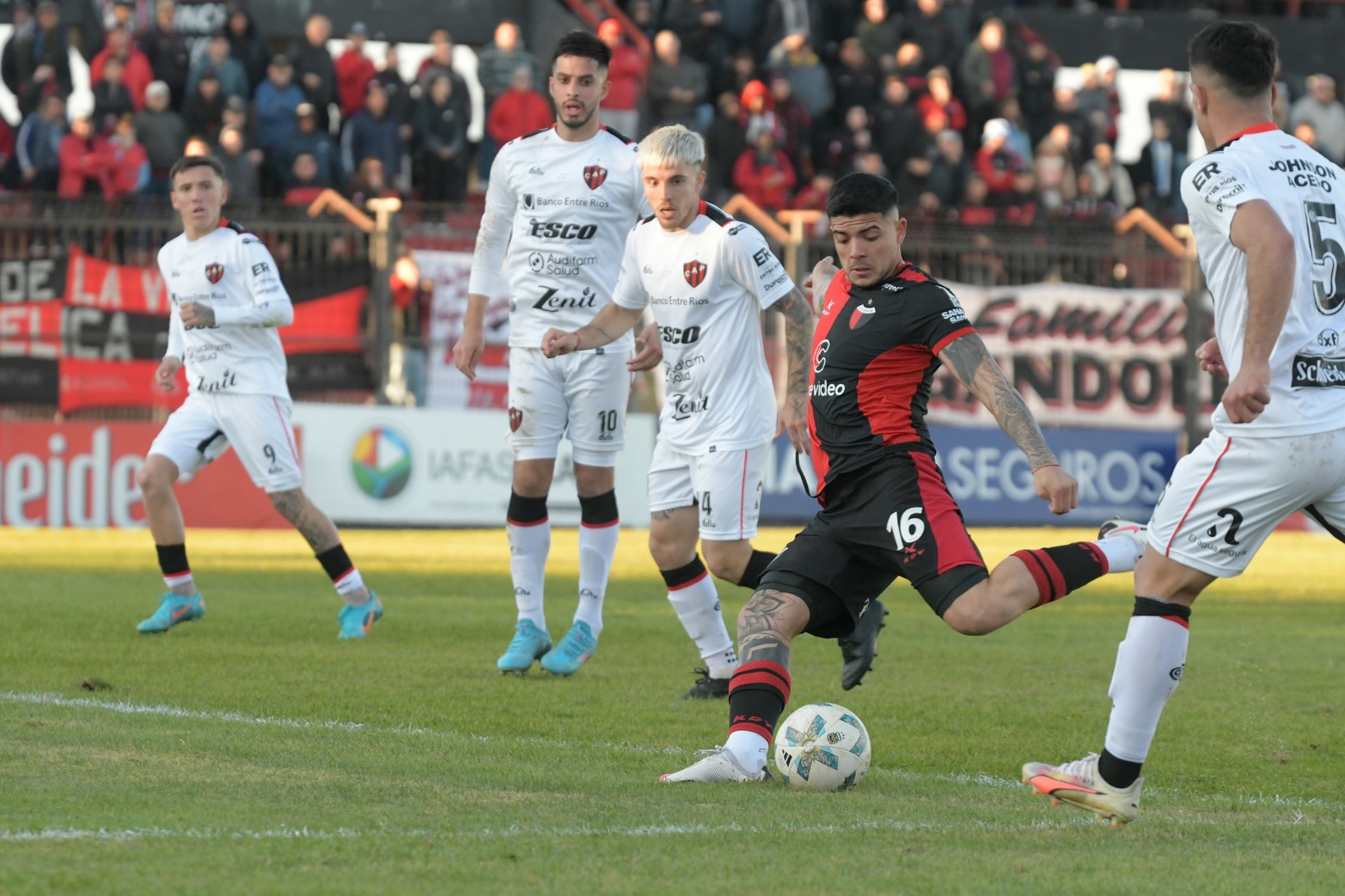 Sabella ingresó por Enríquez en el inicio del segundo tiempo.