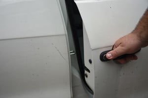 El hurto ocurrió en el estacionamiento del comercio "Chango Más". Crédito: El Litoral