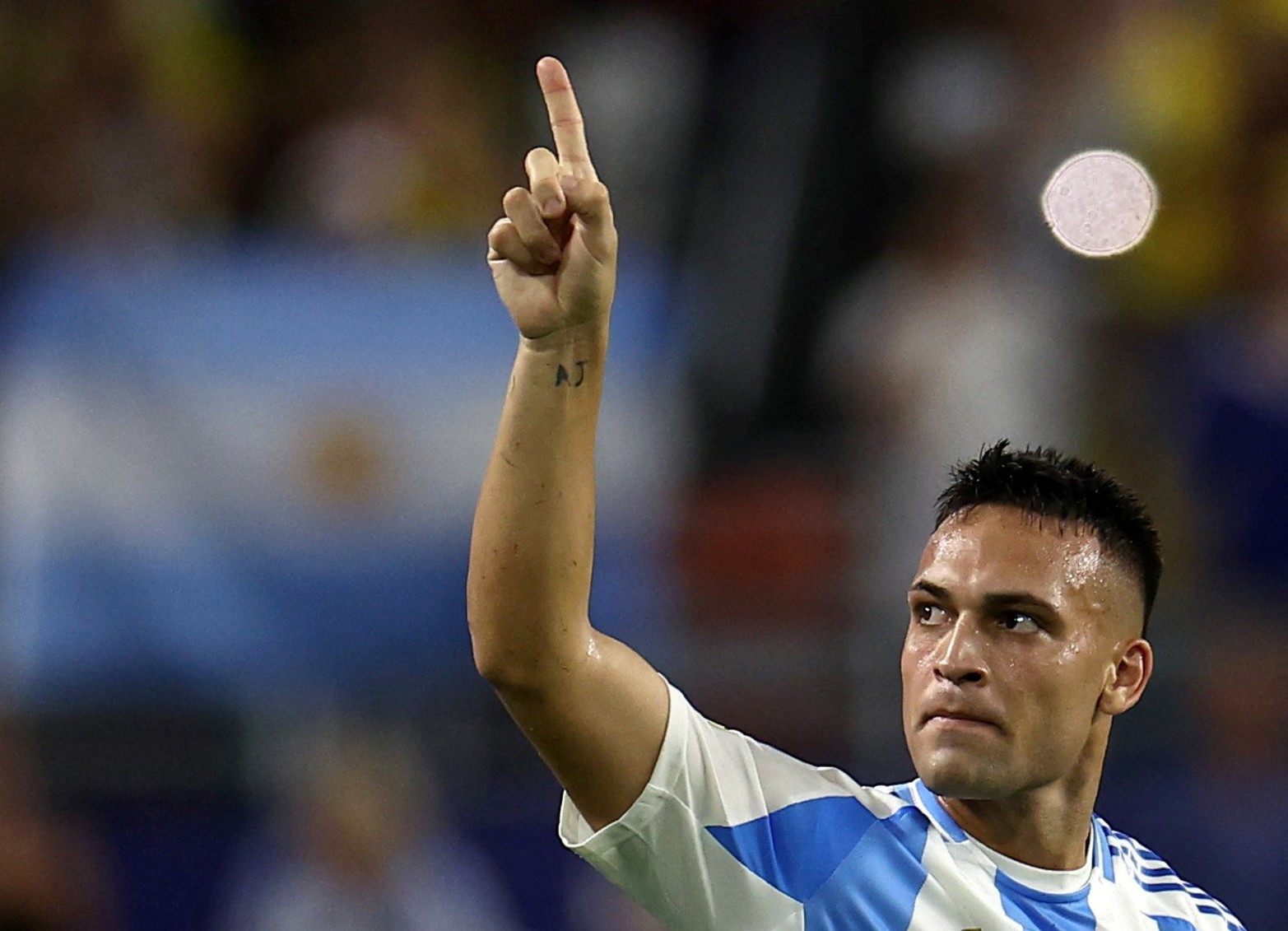 Lautaro Martìnez marcó el gol decisivo.