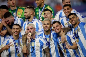 Argentina se mantiene como defensor del título americano y mundial. Crédito: Agustin Marcarian/Reuters