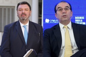 El juez federal Ariel Lijo y al abogado constitucionalista Manuel García Mansilla.
