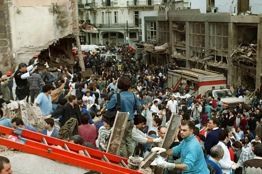 En el atentado falleció el santafesino Danilo Villaverde. Foto: Archivo Télam