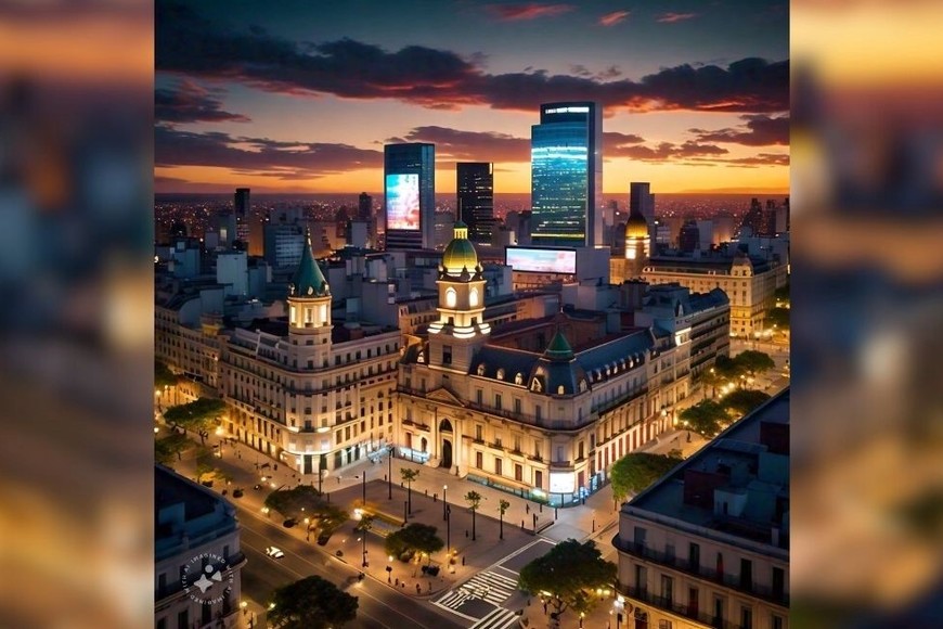 ¿Cómo se vería la ciudad de Santa Fe (Argentina) en el año 2030?