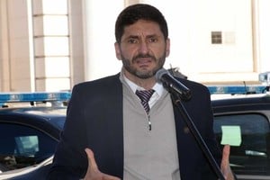 El gobernador de Santa Fe, Maximiliano Pullaro. Foto: Flavio Raina