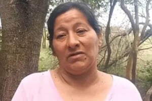 Laudelina Peña es tía de Loan, el nene desaparecido en Corrientes.