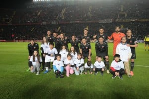 El equipo titular del "Negro". Crédito: Mauricio Garín