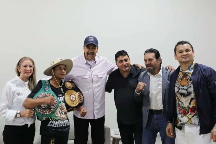 Fue en el marco de un encuentro del mandatario con boxeadores.