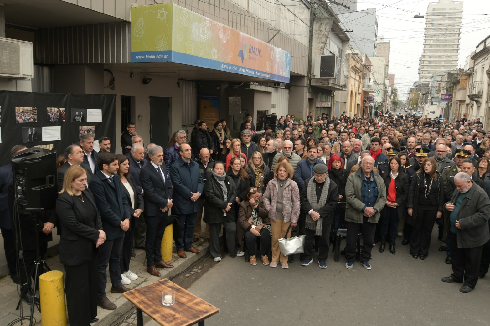 Las fotos que dejó el aniversario 30 de atentado a la AMIA en Santa Fe capital.