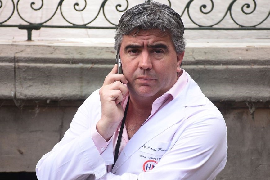 “Tenemos el orgullo de ser uno de los efectores públicos del país que más trasplantes renales realiza por año”, remarcó Bruno Moroni, director del Cullen. Foto: Guillermo Di Salvatore