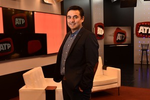 Rodrigo Villarreal, un hombre que no se aparta de la vida política del club e hizo un análisis de la situación actual de Unión. Crédito: Flavio Raina