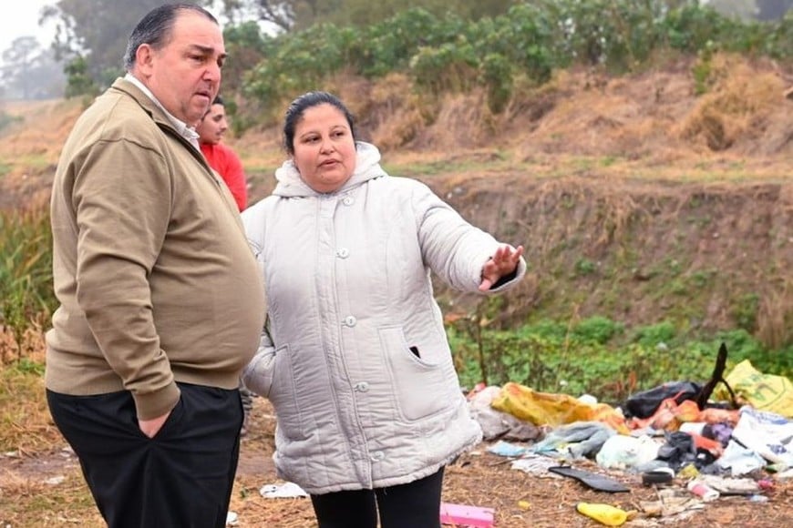 “La idea es poder prevenir en época de poca lluvia y llevar a cabo estos trabajos”, destacó Poletti. Foto: Gentileza MCSF