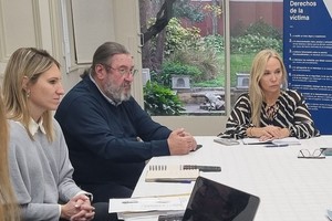 El encuentro se realizó en la sede que la Fiscalía General tiene en la ciudad de Santa Fe. Crédito: MPA