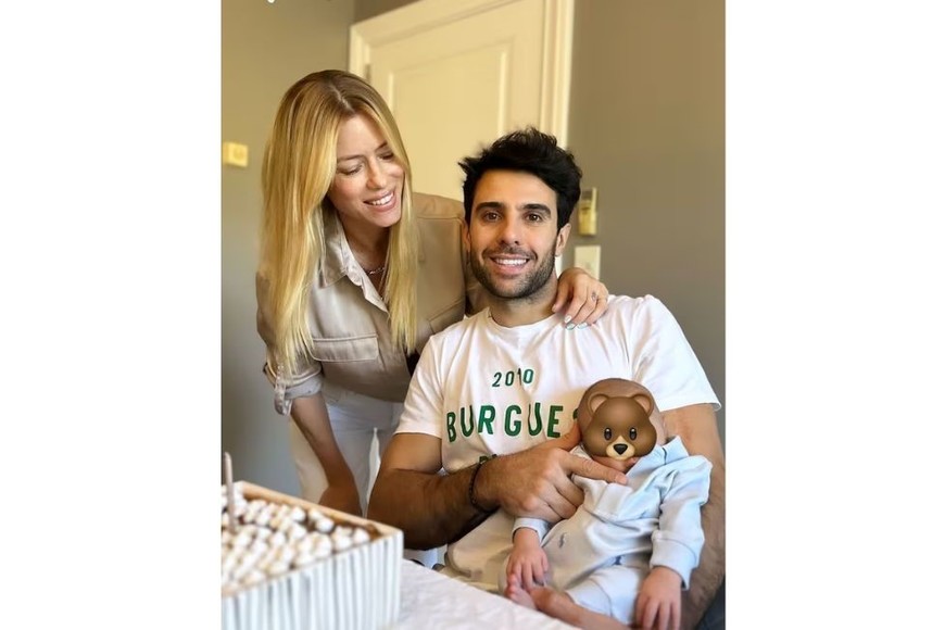 Neumann y Urcera fueron padres el 18 de junio