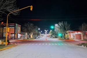 En medio del programa, la gestión de Sanchez, tomó la determinación de duplicar la potencia de la iluminación de Boulevard América y Avenida Libertad.