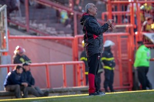 Iván Delfino, DT de Colón. Crédito: Diego Izquierdo