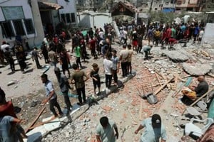 Las Fuerzas de Defensa Israelíes (FDI) aseguran que se escondían en el lugar militantes de Hamás.