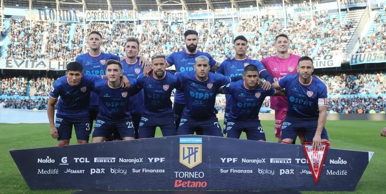 Unión perdió el invicto ante Racing.