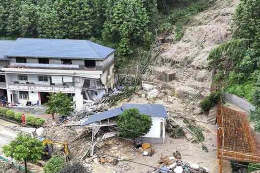 La ciudad de Hengyang, en el centro de China.  Crédito: AP